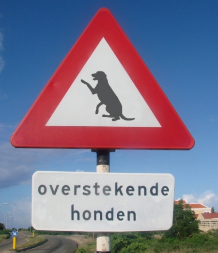 overstekende honden